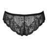 Livco Corsetti Fashion - Love Story Lc 90679 Culotte Crochless Noir